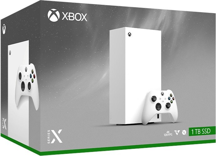 Купить Microsoft Xbox Series X Digital Edition 1TB Robot White — консоль Xbox, доставка по Беларуси